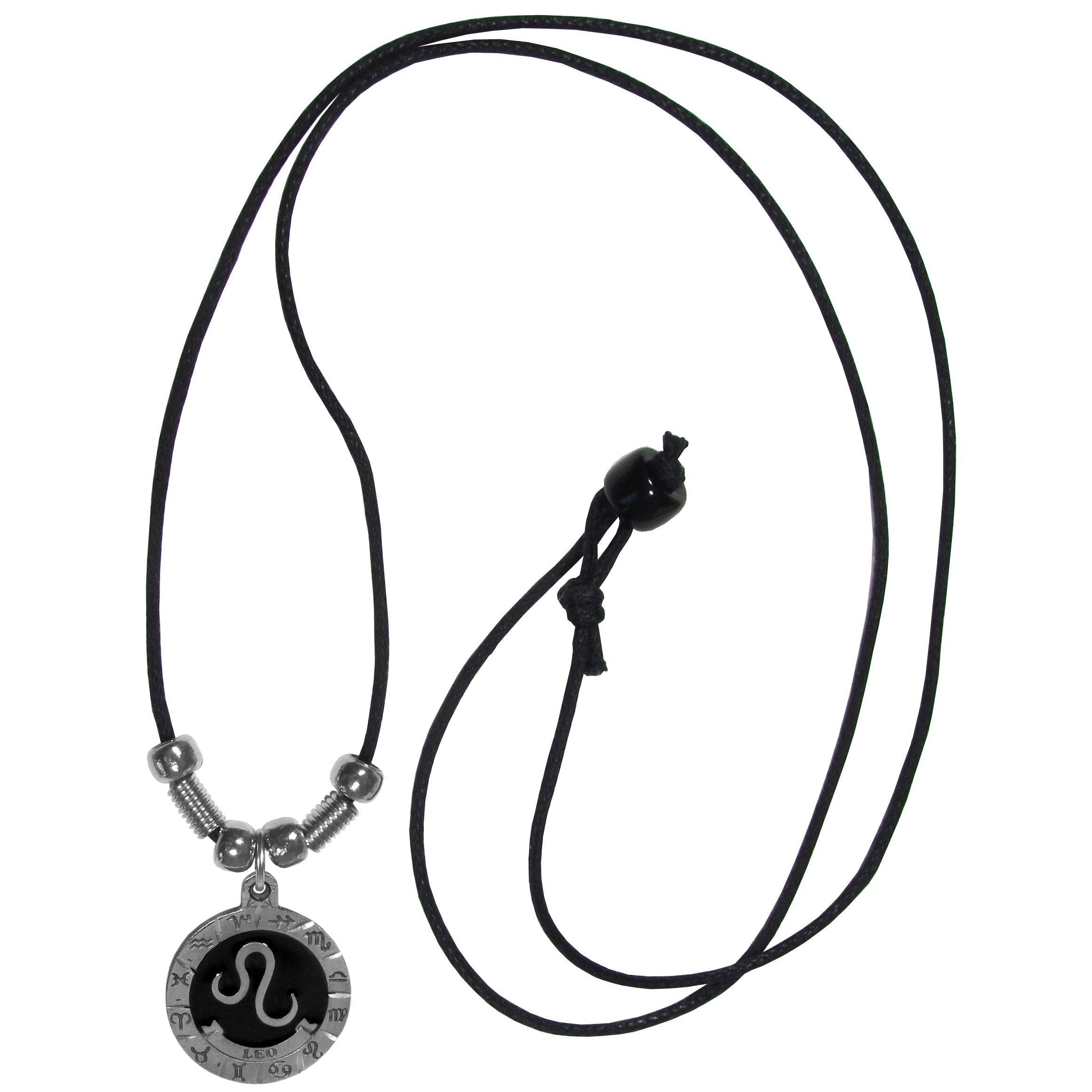Star Sign Leo Adjustable Pendant Necklace